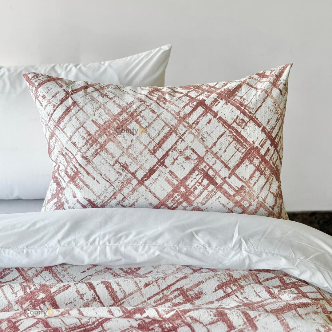 COMFYB 100% COTTON PRINTED PIKE PILLOWCASES LINES 2 PIECES