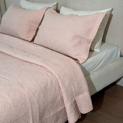 CANNON 100% COTTON STONE WASH BEDSPREAD SUN FLOWER