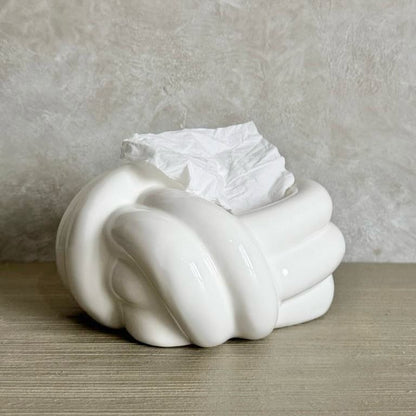 PORCELAIN TISSUE BOX X