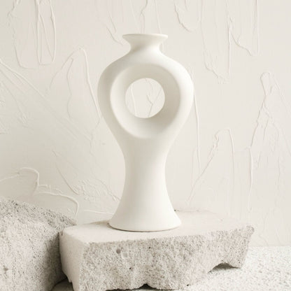 CERAMIC FLOWER VASE LOVE