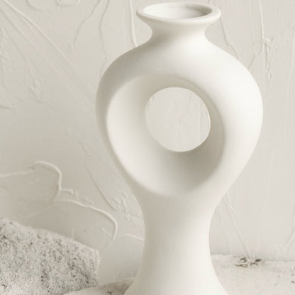 CERAMIC FLOWER VASE LOVE