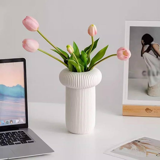 CERAMIC FLOWER VASE HEAYT