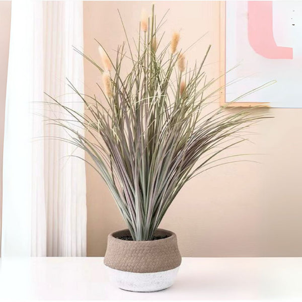 ARTIFICIAL POTTED GRASS PLANT 02