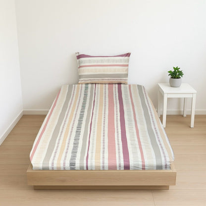 COMFYB 100% COTTON FITTED SHEET SET LINES