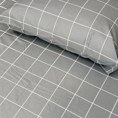 COMFYB 100% COTTON FITTED SHEET SET SQUARE