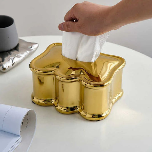 GOLDEN TISSE BOX ORG