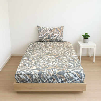 COMFYB 100% COTTON FITTED SHEET SET FROST