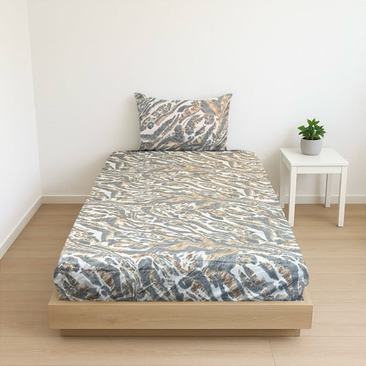 COMFYB 100% COTTON FITTED SHEET SET FROST