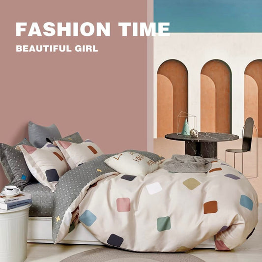 DESI MICROFIBER OCB PRINTED BEDDING SET