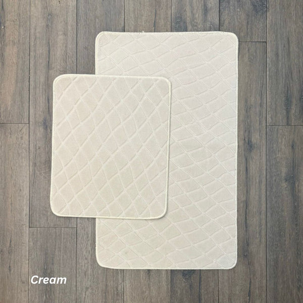 BODRUM BATHMAT SET 2 PIECES