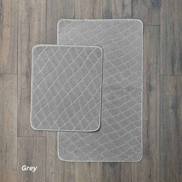 BODRUM BATHMAT SET 2 PIECES