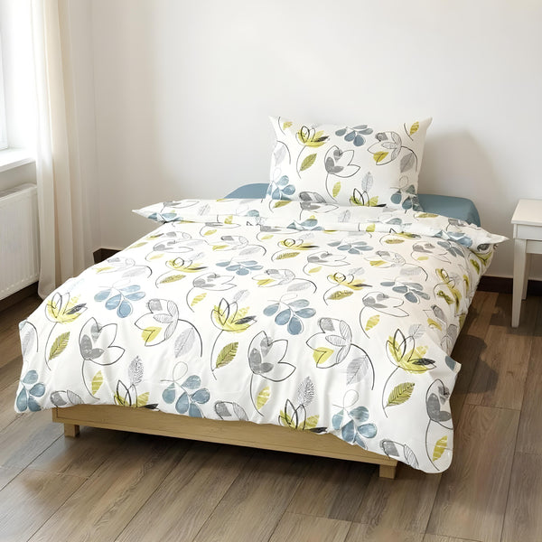 CANNON PRINTED POLY COTTON 50/50 BED SET HVC