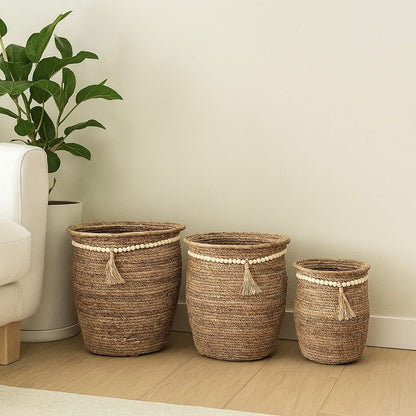 CURV STRAW STORAGE BASKET