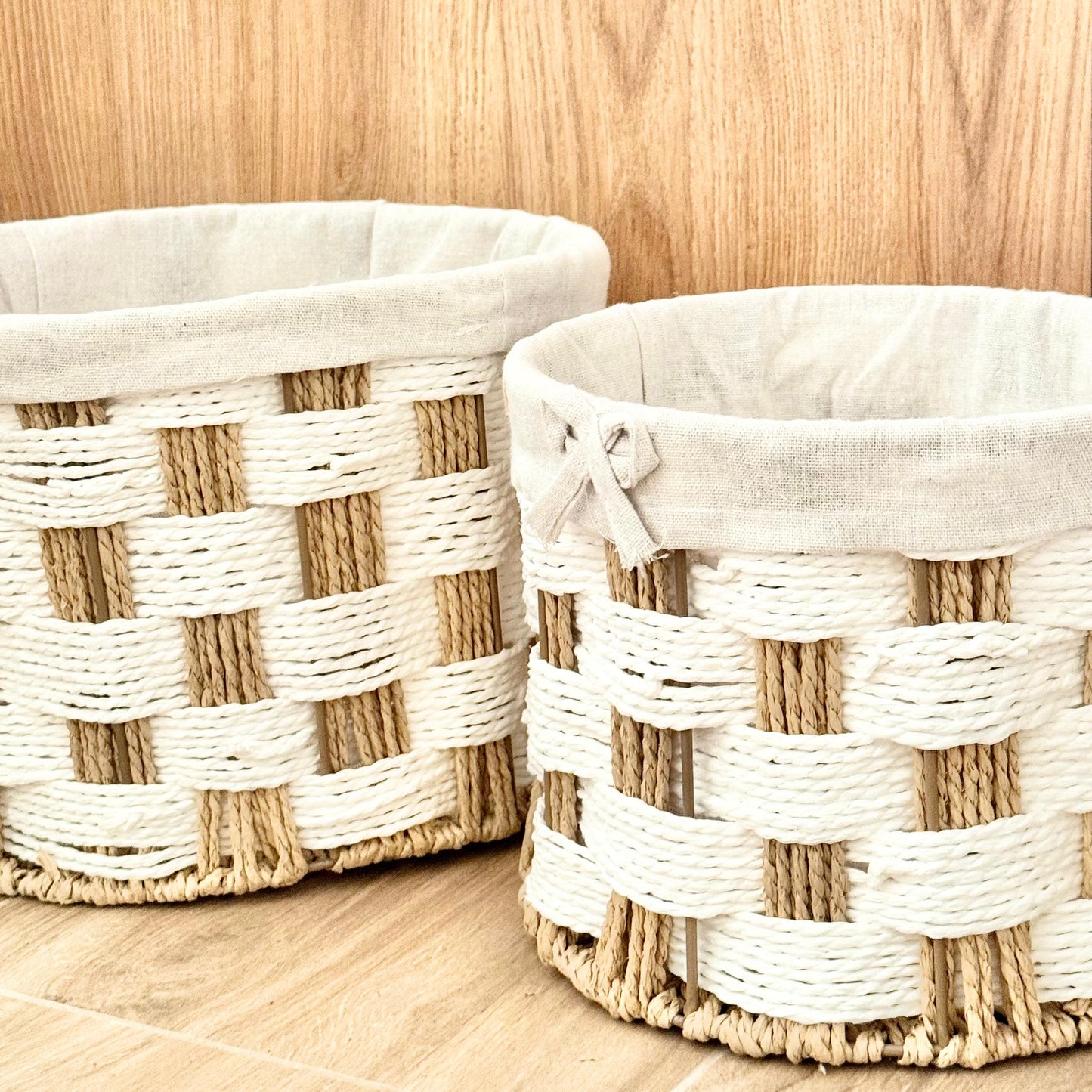 WOP STRAW STORAGE BASKET