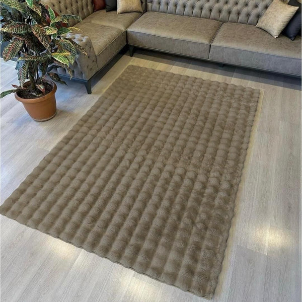 BUBBLE FUR CARPET 80X150CM