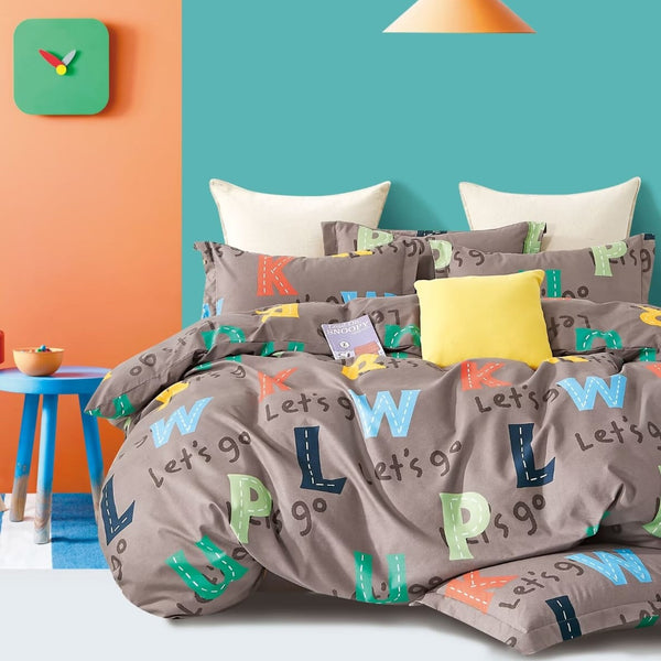 DESI MICROFIBER JOV PRINTED BEDDING SET