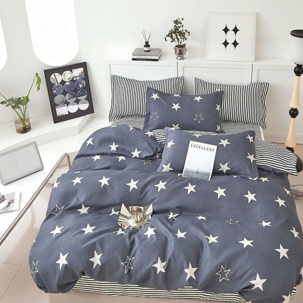 DESI MICROFIBER JOS PRINTED BEDDING SET