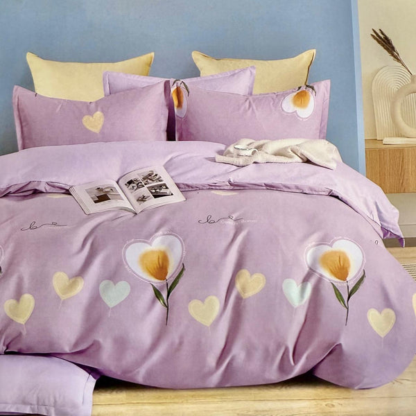 DESI MICROFIBER PUR PRINTED BEDDING SET