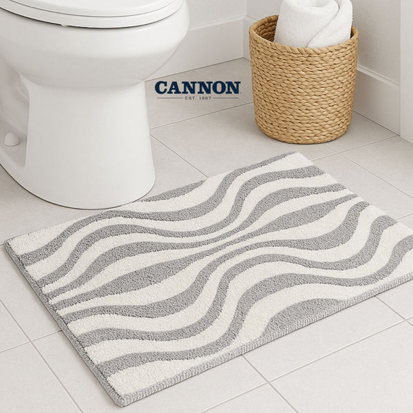 CANNON 100% COTTON PRINTED BATHMAT 60X90CM AE