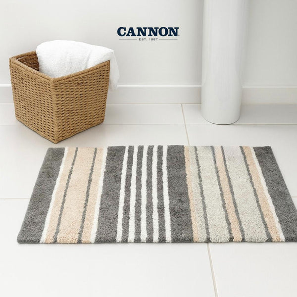 CANNON 100% COTTON PRINTED BATHMAT 60X90CM AF