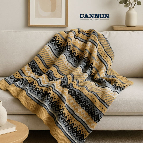 CANNON THROW BLANKET 130X170CM POL