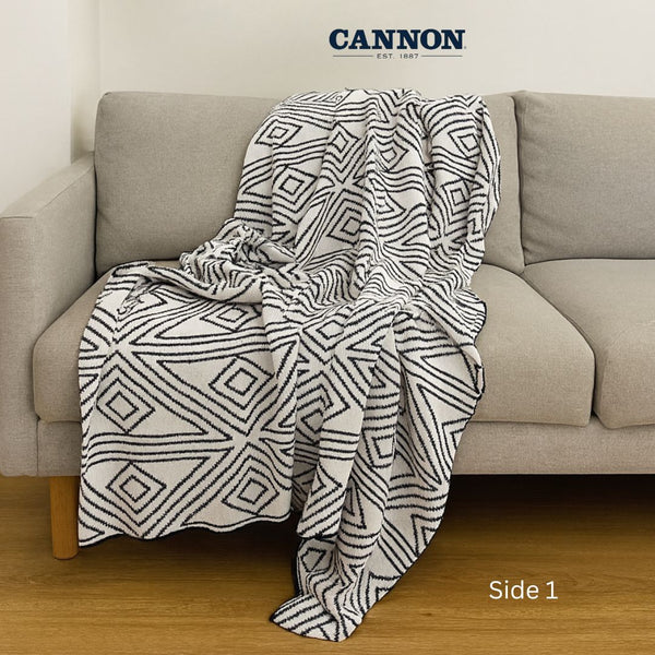 CANNON THROW BLANKET 130X170CM TWO SIDES