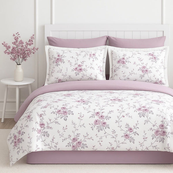 COMFYB 100% COTTON REVERSIBLE BED SET ROSIE