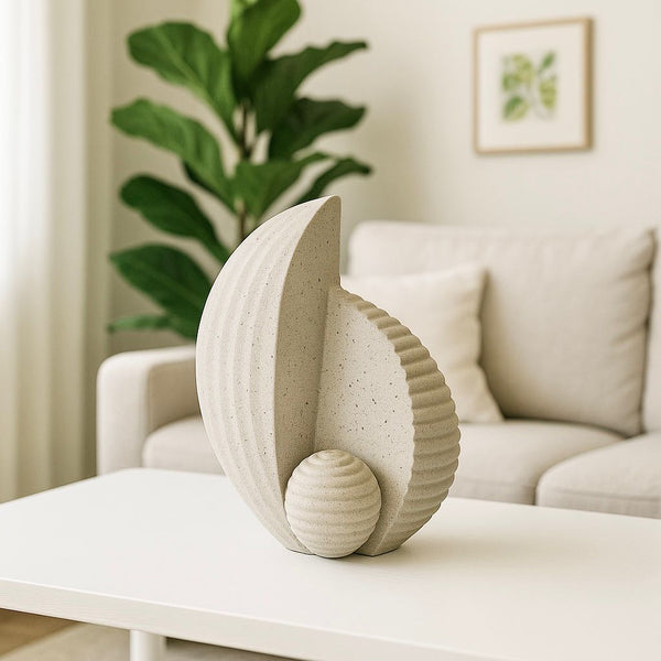 MODERN CERAMIC VASE SHELL