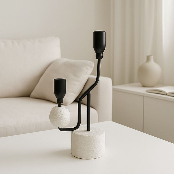 LUMEN BALANCE TALL CANDLE STICKS 2