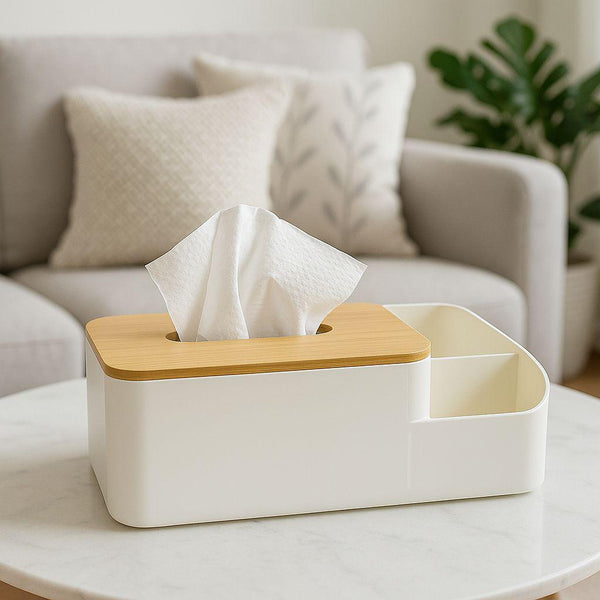 FORM BAMBOO TISSUE BOX
