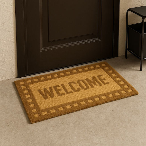 OUTDOOR MAT 50X80CM WELCOME 2