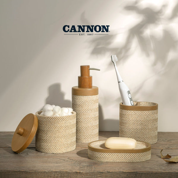 CANNON RESIN BATHROOM SET 4 PIECES CAMDEN