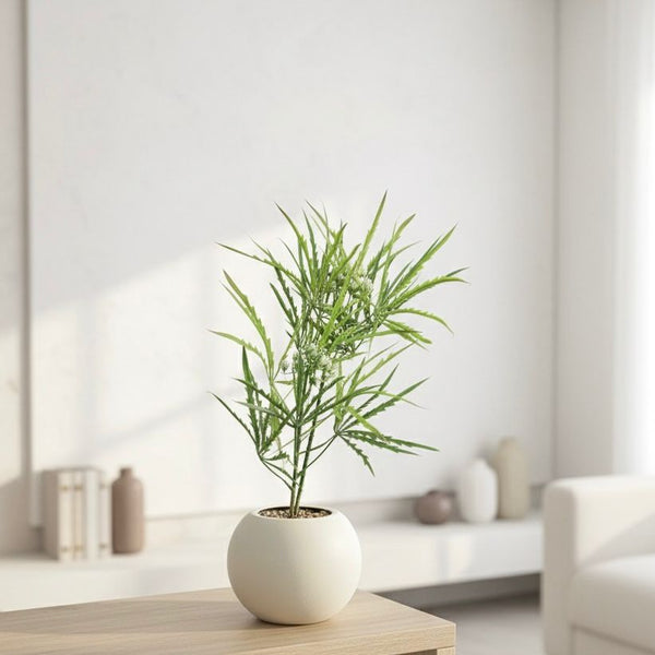 ARTIFICIAL POTTED PLANT BABY LEMON GRASS