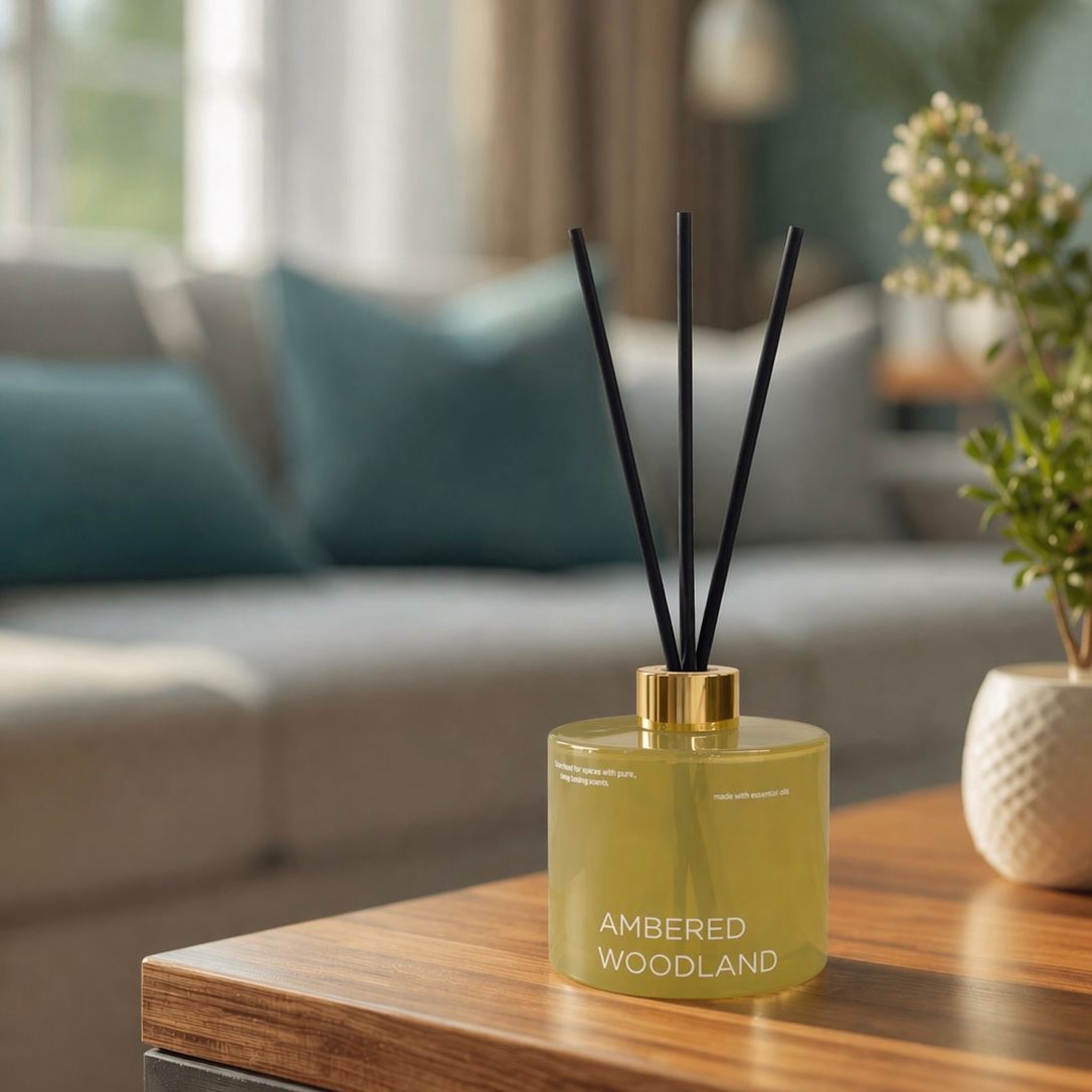 CANNON LUX REED DIFFUSER 400ML AMBERED WOODLAND – Comfyblb