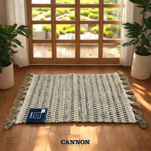 CANNON JUTE COTTON HANDLOOM RUG LINES