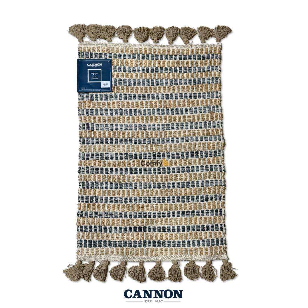CANNON JUTE COTTON HANDLOOM RUG LINES