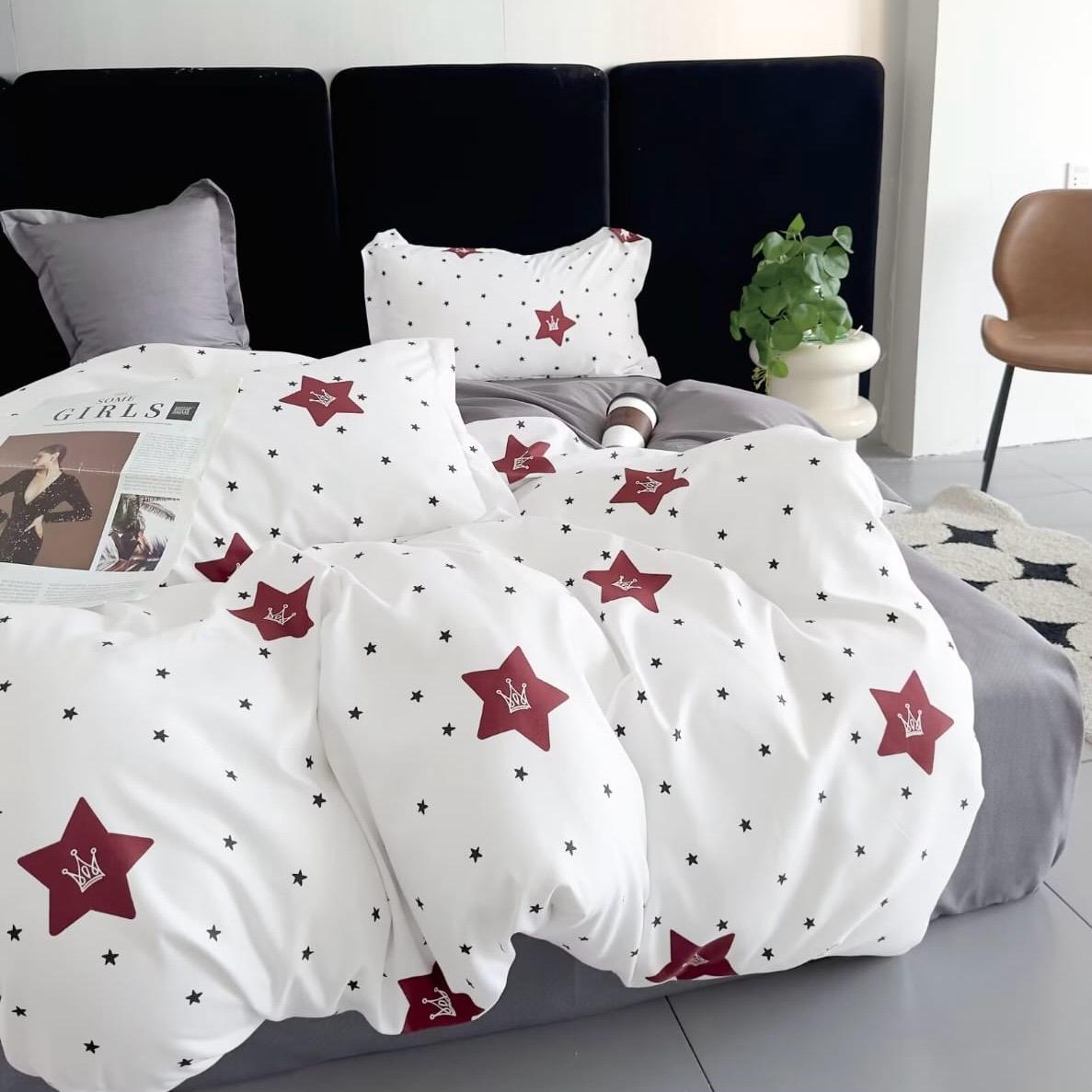 DESI MICROFIBER AYJ PRINTED BEDDING SET