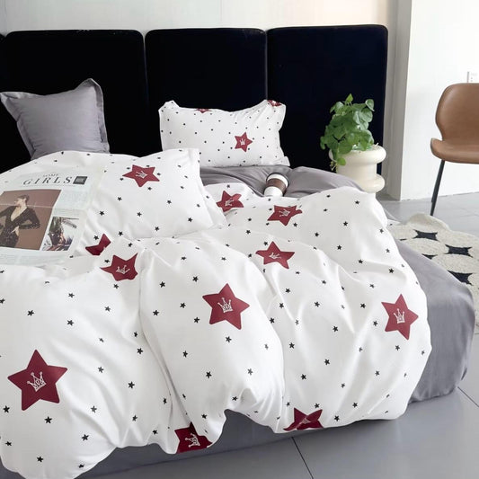 DESI MICROFIBER AYJ PRINTED BEDDING SET