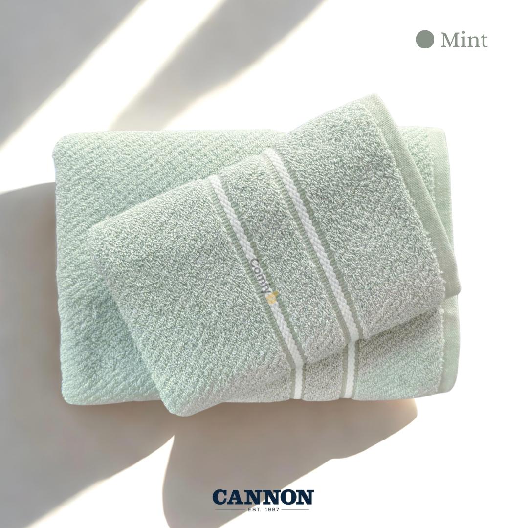 CANNON 100% COTTON TOWEL STRIPED