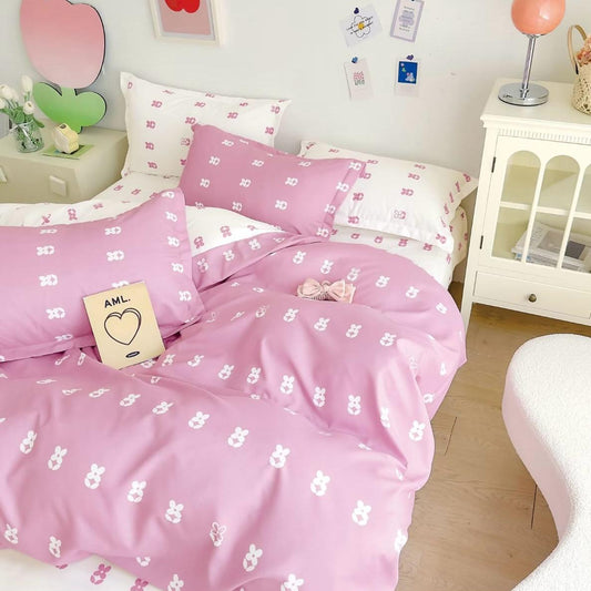 DESI MICROFIBER BHO PRINTED BEDDING SET