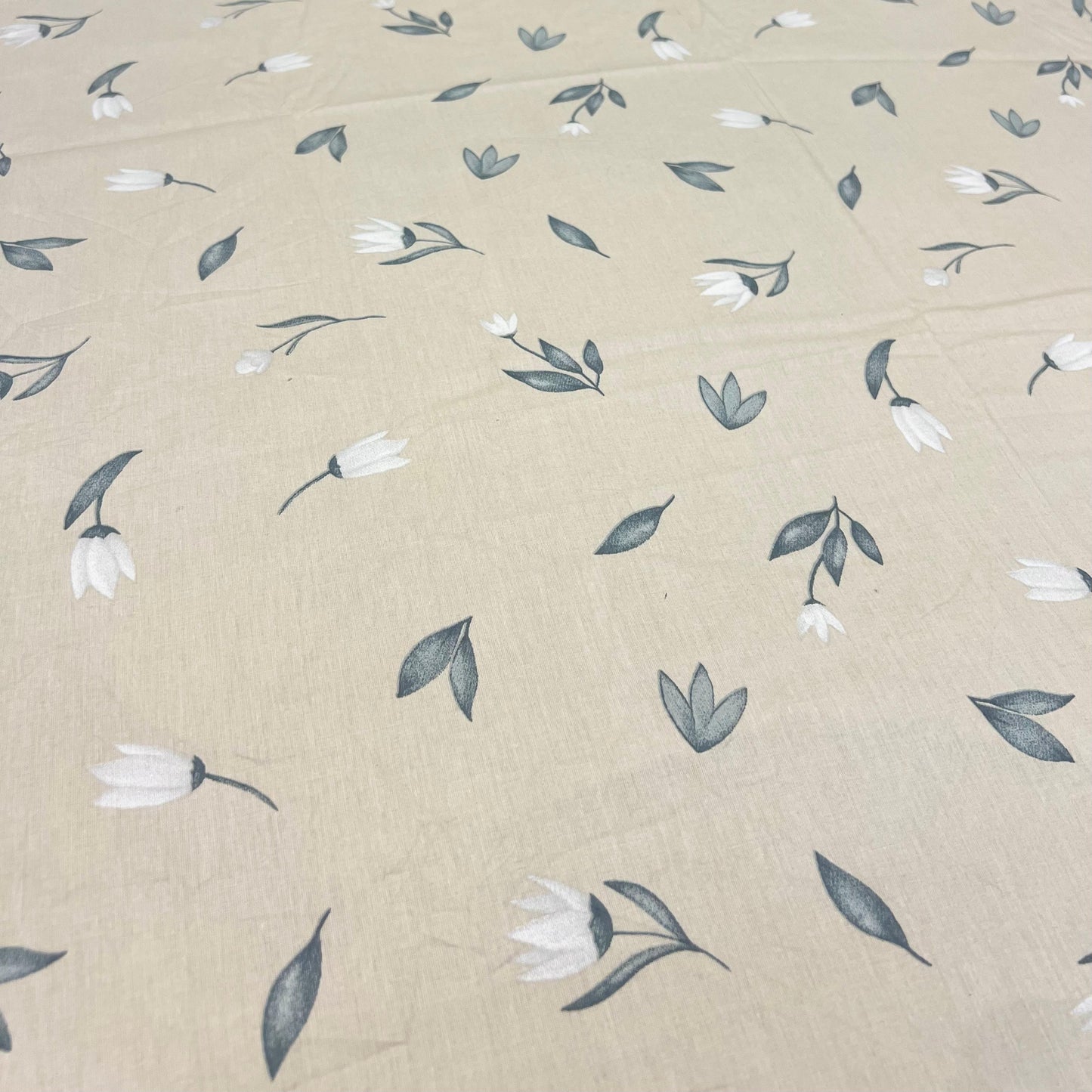 COMFYB 100% COTTON PRINTED FITTED SHEET SET MLEAVE