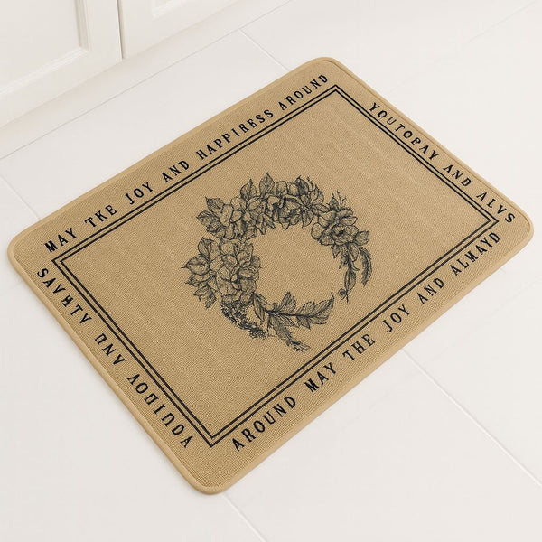 DECORATIVE NON SLIP KITCHEN MAT 50X80CM JOY