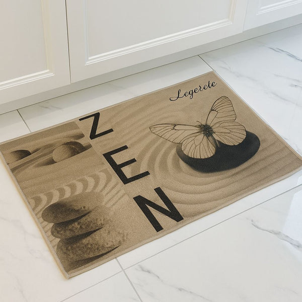 DECORATIVE NON SLIP KITCHEN MAT 50X80CM ZEN