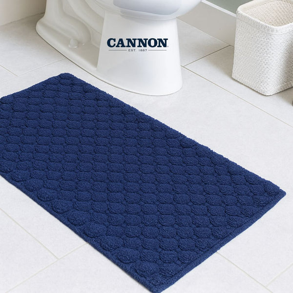 CANNON 100% COTTON CURL BATHMAT 60X90CM