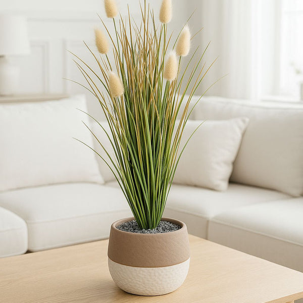 ARTIFICIAL POTTED GRASS PLANT 02