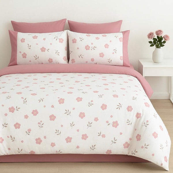 COMFYB 100% COTTON REVERSIBLE BED SET FPL