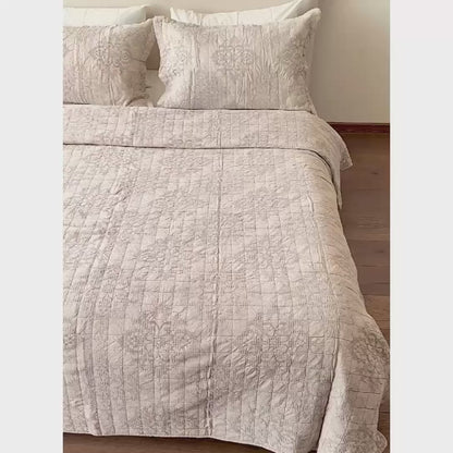 CANNON 100% COTTON STONE WASH BEDSPREAD DIAMOND